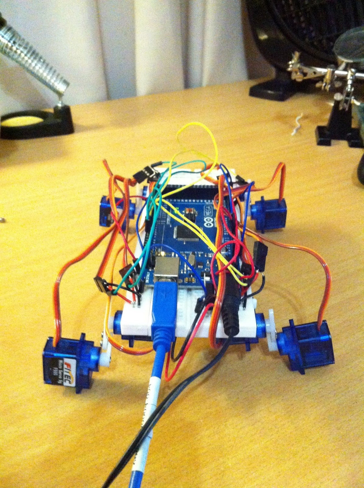 Two servo version